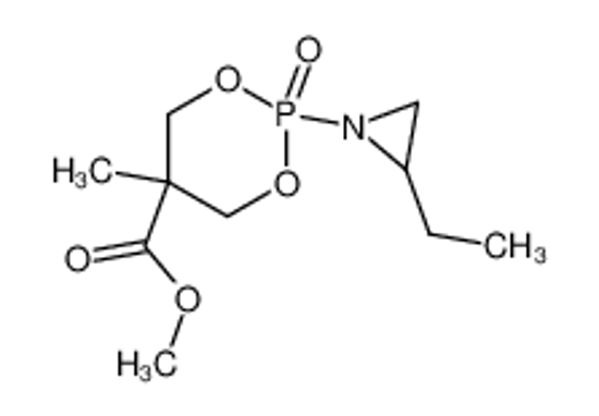 Picture of methyl 2-(2-ethylaziridin-1-yl)-5-methyl-2-oxo-1,3,2λ<sup>5</sup>-dioxaphosphinane-5-carboxylate