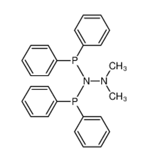 Picture of 1,1-bis(diphenylphosphanyl)-2,2-dimethylhydrazine