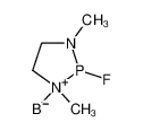 Picture of (2-fluoro-1,3-dimethyl-1,3,2-diazaphospholidin-1-ium-1-yl)boron(1-)