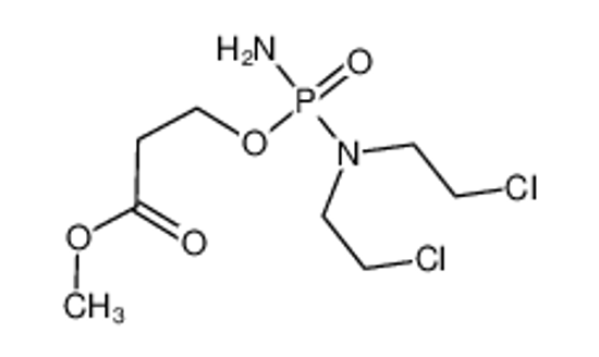 Picture of methyl 3-[amino-[bis(2-chloroethyl)amino]phosphoryl]oxypropanoate