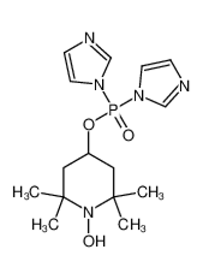 Picture of 4-di(imidazol-1-yl)phosphoryloxy-1-hydroxy-2,2,6,6-tetramethylpiperidine