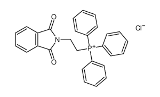 Picture of Phosphonium, [2-(1,3-dihydro-1,3-dioxo-2H-isoindol-2-yl)ethyl]triphenyl-, chloride
