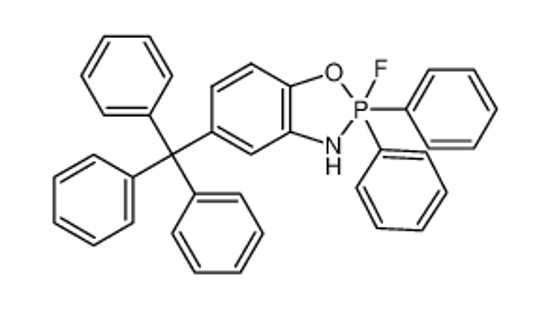 Picture of 2-fluoro-2,2-diphenyl-5-trityl-3H-1,3,2λ<sup>5</sup>-benzoxazaphosphole