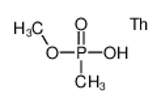 Imagem de methoxy(methyl)phosphinic acid,thorium