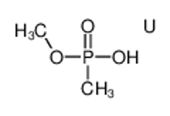 Изображение methoxy(methyl)phosphinic acid,uranium