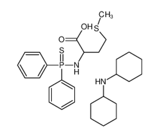 Picture of N-cyclohexylcyclohexanamine,2-(diphenylphosphinothioylamino)-4-methylsulfanylbutanoic acid