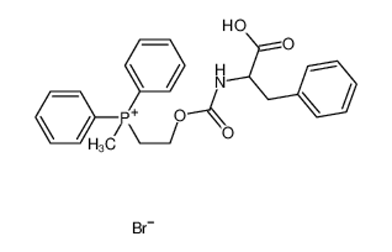 Picture of 2-[(1-carboxy-2-phenylethyl)carbamoyloxy]ethyl-methyl-diphenylphosphanium,bromide
