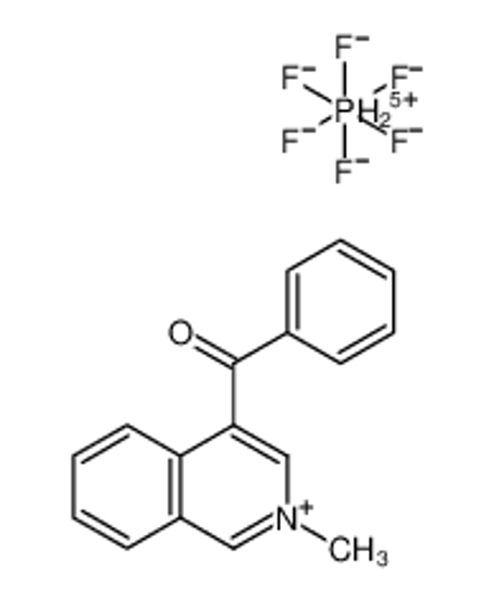 Picture of 4-benzoyl-2-methylisoquinolin-2-ium hexafluorophosphate(V)