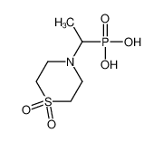Picture of 1-(1,1-dioxo-1,4-thiazinan-4-yl)ethylphosphonic acid