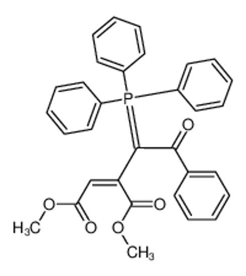 Imagem de dimethyl 2-[2-oxo-2-phenyl-1-(triphenyl-$l^{5}-phosphanylidene)ethyl]but-2-enedioate