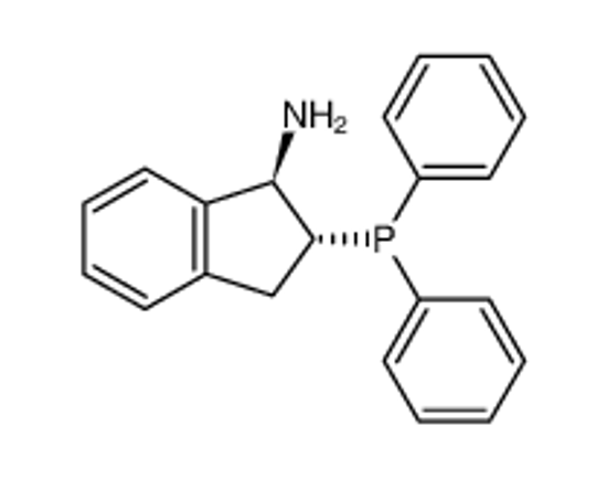 Picture of (1R,2R)-2-diphenylphosphanyl-2,3-dihydro-1H-inden-1-amine