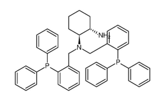Picture of (1S,2S)-2-N,2-N-bis[(2-diphenylphosphanylphenyl)methyl]cyclohexane-1,2-diamine