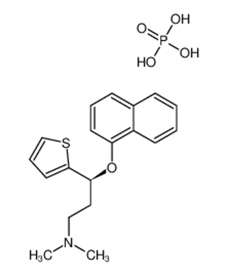 Picture of (S)-N,N-Dimethyl-3-(naphthalen-1-yloxy)-3-(thiophen-2-yl)propan-1-amine phosphate