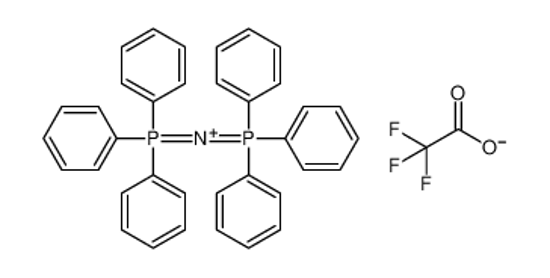 Picture of 1,1,1-Triphenyl-N-(triphenylphosphoranylidene)phosphoraniminium 2,2,2-trifluoroacetate