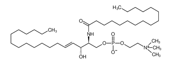 Picture of N-hexadecanoylsphingosine-1-phosphocholine