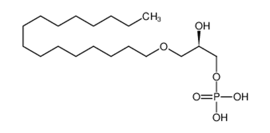 Picture of (3-hexadecoxy-2-hydroxypropyl) dihydrogen phosphate