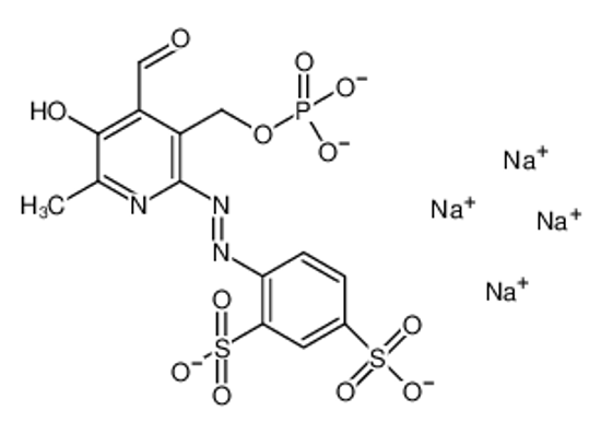 Picture of Pyridoxal phosphate-6-azo(benzene-2,4-disulfonic acid) tetrasodium salt hydrate