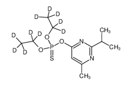 Picture of (6-methyl-2-propan-2-ylpyrimidin-4-yl)oxy-bis(1,1,2,2,2-pentadeuterioethoxy)-sulfanylidene-λ<sup>5</sup>-phosphane
