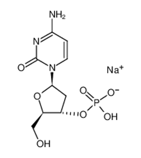 Picture of [5-(4-amino-2-oxopyrimidin-1-yl)-2-(hydroxymethyl)oxolan-3-yl] dihydrogen phosphate,sodium