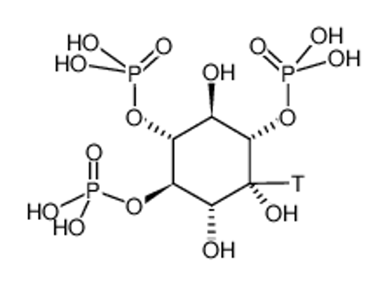 Picture of INOSITOL-1,4,5-TRISPHOSPHATE, D-[INOSITOL-2-3H(N)]