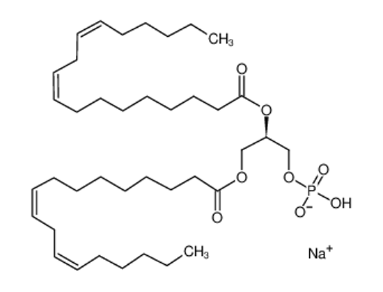 Picture of 1,2-DILINOLEOYL-SN-GLYCERO-3-PHOSPHATE(MONOSODIUM SALT)