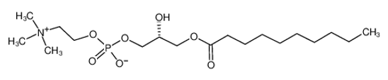Imagem de (2R)-3-(Decanoyloxy)-2-hydroxypropyl 2-(trimethylammonio)ethyl phosphate