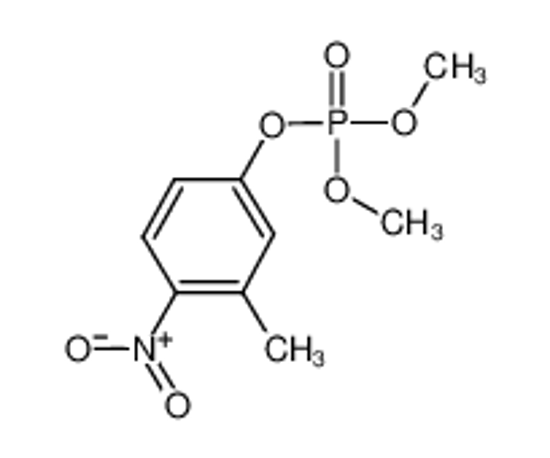 Picture of dimethyl (3-methyl-4-nitrophenyl) phosphate