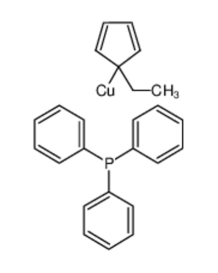 Picture of (ETHYLCYCLOPENTADIENYL)(TRIPHENYLPHOSPHINE) COPPER(I)