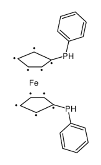 Picture of cyclopenta-2,4-dien-1-yl(phenyl)phosphane,iron(2+)