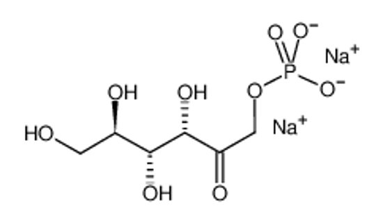 Picture of disodium,(2R,3S,4S)-1,2-dihydroxy-5-oxo-6-phosphonooxyhexane-3,4-diolate