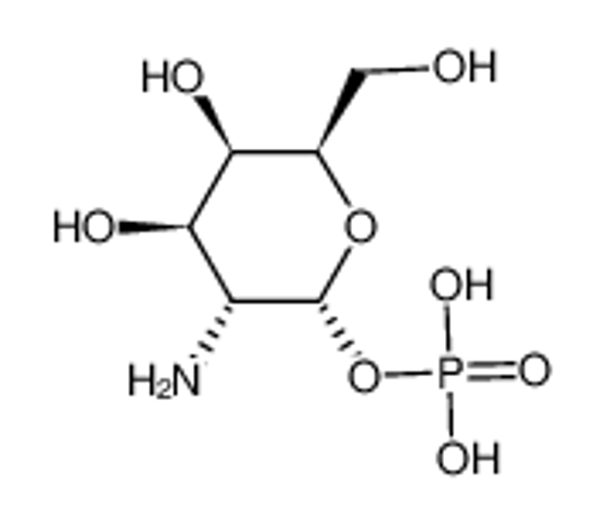 Picture of [3-amino-4,5-dihydroxy-6-(hydroxymethyl)oxan-2-yl] dihydrogen phosphate,hydrate