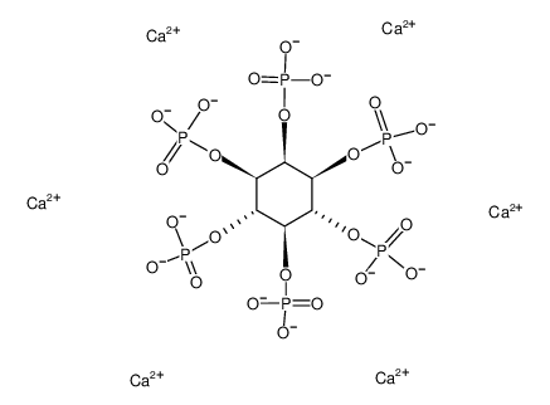 Picture of hexacalcium,(2,3,4,5,6-pentaphosphonatooxycyclohexyl) phosphate