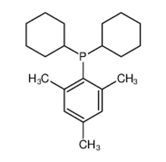 Picture of dicyclohexyl-(2,4,6-trimethylphenyl)phosphane