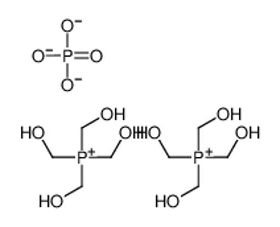 Picture of hydrogen phosphate,tetrakis(hydroxymethyl)phosphanium