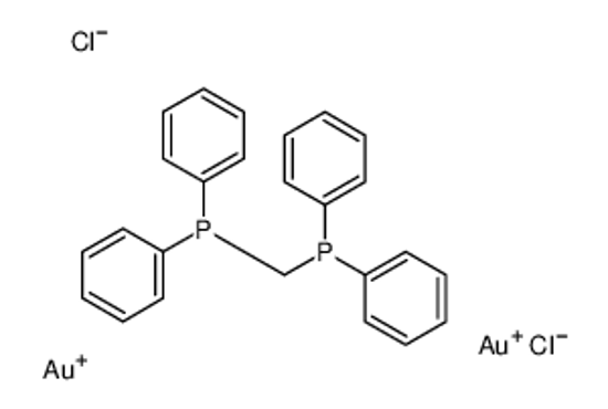 Picture of chlorogold,diphenylphosphanylmethyl(diphenyl)phosphane