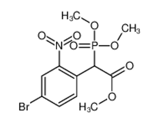 Изображение Methyl (4-bromo-2-nitrophenyl)(dimethoxyphosphoryl)acetate