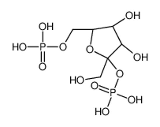 Picture of β-D-fructofuranose 2,6-bisphosphate