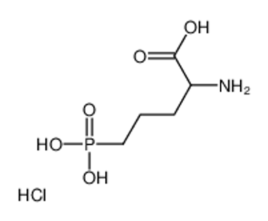 Picture of 2-amino-5-phosphonopentanoic acid,hydrochloride