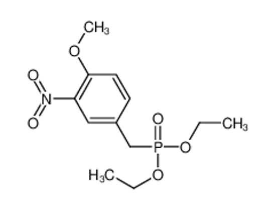 Изображение 4-(diethoxyphosphorylmethyl)-1-methoxy-2-nitrobenzene