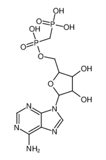 Изображение adenosine 5'-methylenediphosphate