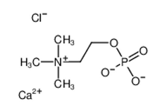 Picture of Calcium chloride 2-(trimethylammonio)ethyl phosphate (1:1:1)