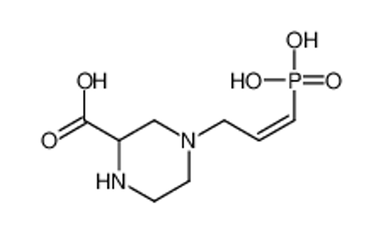 Picture of 4-[(2E)-3-Phosphono-2-propen-1-yl]-2-piperazinecarboxylic acid