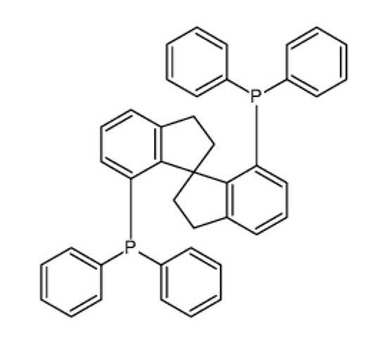 Picture of (7-diphenylphosphanyl-1,3'-spirobi[indane]-4'-yl)-diphenyl-phosph ane