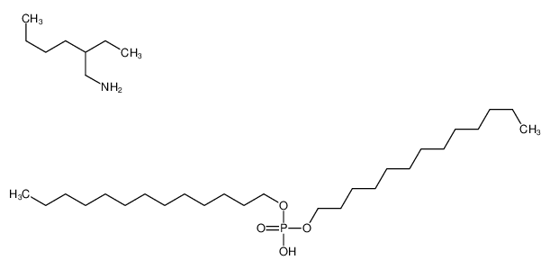 Picture of ditridecyl hydrogen phosphate,2-ethylhexan-1-amine