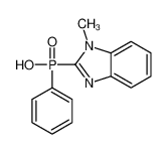 Picture of (1-methylbenzimidazol-2-yl)-phenylphosphinic acid