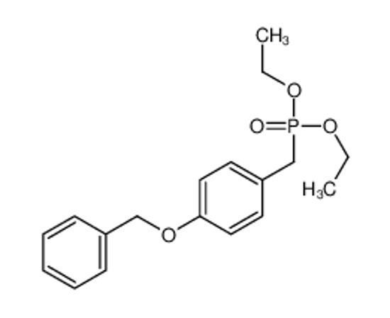 Picture of 1-(diethoxyphosphorylmethyl)-4-phenylmethoxybenzene