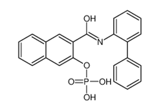 Imagem de [3-[(2-phenylphenyl)carbamoyl]naphthalen-2-yl] dihydrogen phosphate