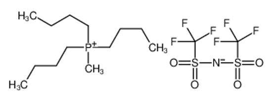 Picture of bis(trifluoromethylsulfonyl)azanide,tributyl(methyl)phosphanium