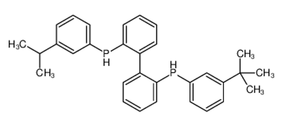Изображение (3-Isopropylphenyl)(2'-{[3-(2-methyl-2-propanyl)phenyl]phosphino} -2-biphenylyl)phosphine