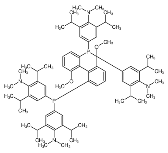 Imagem de 4,4',4'',4'''-[(6,6'-Dimethoxy-2,2'-biphenyldiyl)diphosphinetriyl ]tetrakis(2,6-diisopropyl-N,N-dimethylaniline)